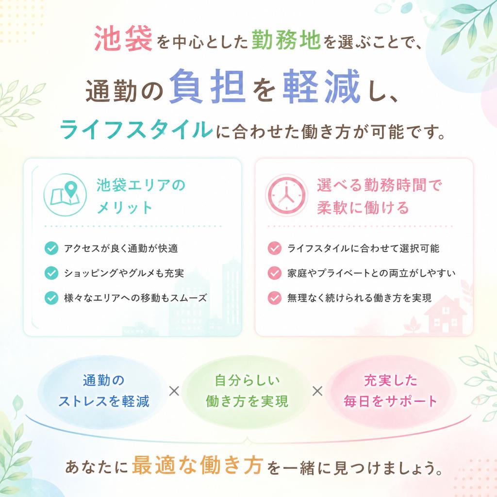 フレキシブルな勤務スタイル