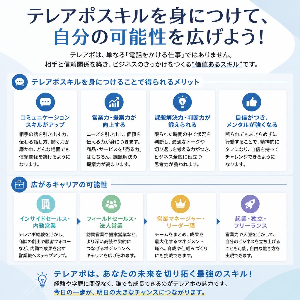 スキルを身に付けるメリット