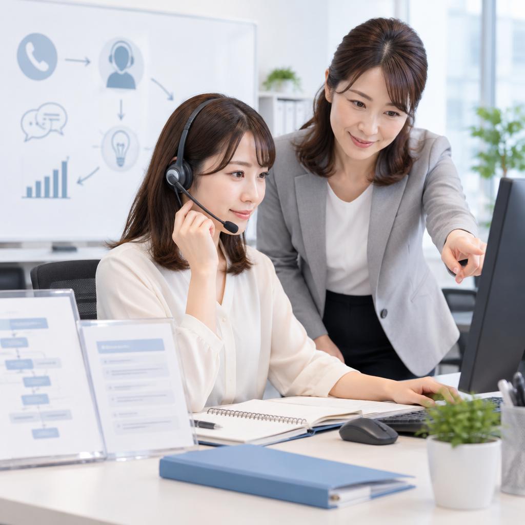 初めてでも大丈夫。電話応対の基礎から学べる研修とサポート